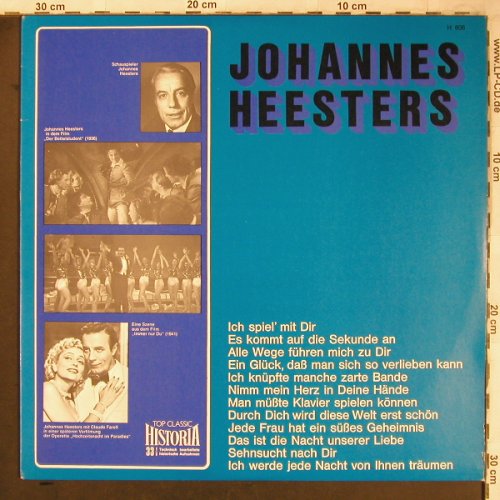 Heesters,Johannes: Same, Ri, Historia(H 606), D, 1969 - LP - X4888 - 6,00 Euro