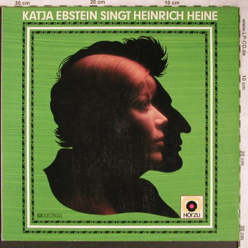 Ebstein,Katja: singt Heinrich Heine, Foc, HörZu(C 062-29 578), D, 1975 - LP - X4987 - 24,00 Euro