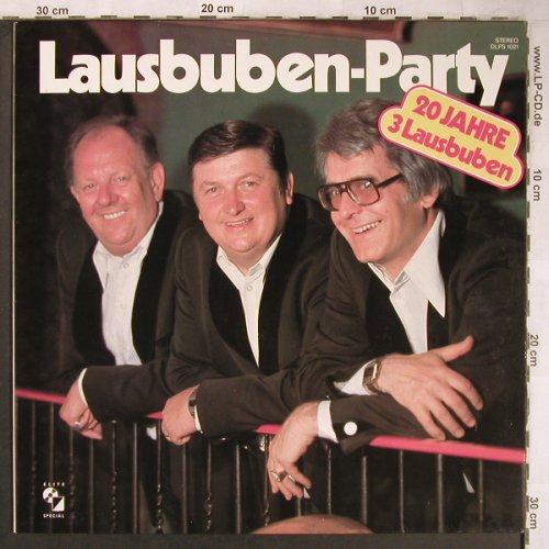 3 Lausbuben: Lausbuben-Party, 20 Jahre, Elite Special(DLPS 1021), D,  - LP - X4997 - 5,50 Euro