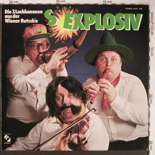 3 Lachkanonen a. der Wiener Rusch'n: Sexplosiv, feat. Ricky Engel, Elite Special(DLPS 1020), D,  - LP - X5012 - 6,00 Euro