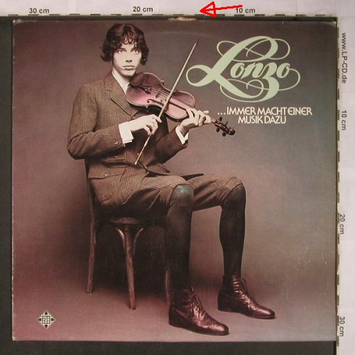 Lonzo: ...immer macht einer Musik dazu, Telefunken(6.22346 AS), D, m-/vg+, 1975 - LP - X5087 - 7,50 Euro