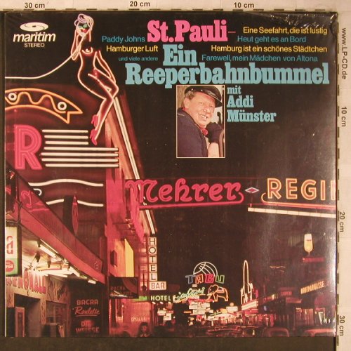 Münster,Addi & Hans Roseneckh: St.Pauli-Ein Reeperbahn-Bummel, Maritim(47 280 NT), D, FS-New,  - LP - X5145 - 25,00 Euro