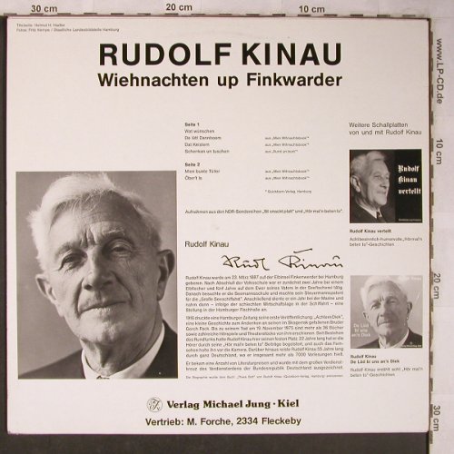 Kinau,Rudolf: Wienachten up Finkwarder, Verlag Michael Jung-Kiel(MJ 24), D, Mono,  - LP - X5191 - 7,50 Euro