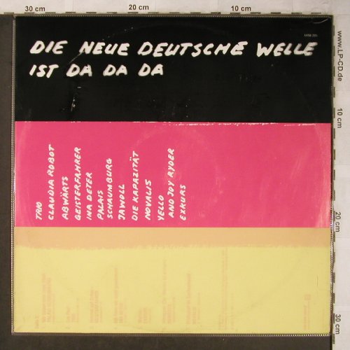 V.A.Die neue Deutsche Welle i.dadad: Trio...Novalis, Promo-stol, m-/vg+, Vertigo(6498 205), NL, 1982 - LP - X5339 - 7,50 Euro