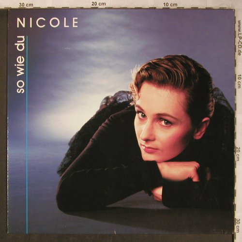 Nicole: So wie du, Jupiter(835 831-1), D, 1988 - LP - X5357 - 6,00 Euro