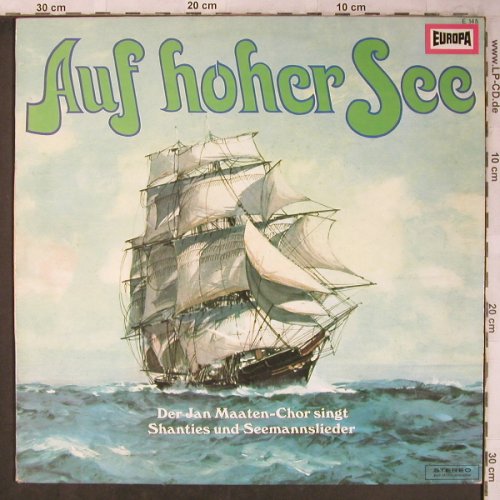 Maaten-Chor,Jan singt Shanties...: Auf Hoher See, Europa(E 145), D,  - LP - X5366 - 6,00 Euro
