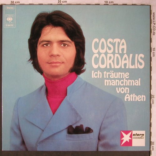 Cordalis,Costa: Ich träume manchmal von Athen, Foc, CBS Stern Musik(S 64 172), D, vg+/m-, 1970 - LP - X5403 - 6,00 Euro
