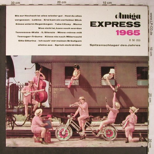 V.A.Amiga Express 1965: Karin Prohaska...Helga Brauer, Amiga(8 50 053), DDR, Mono, 1966 - LP - X5407 - 7,50 Euro