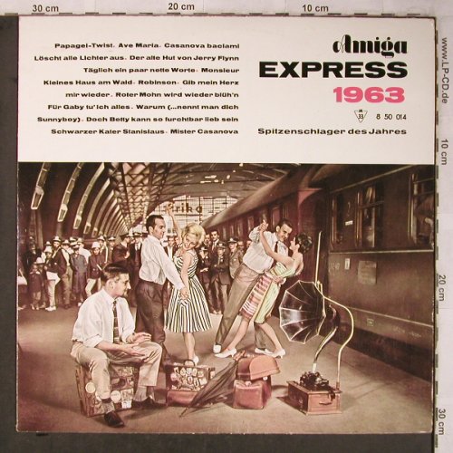 V.A.Amiga Express 1963: Ruth Brandin...Ruth und Evelyn, Amiga(8 50 014), DDR, Mono, 1966 - LP - X5408 - 7,50 Euro