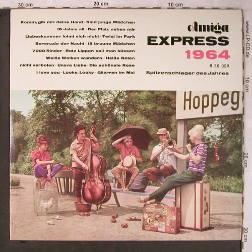 V.A.Amiga Express 1964: Die Amigos...Bärbel Wachholz, Amiga(8 50 029), DDR, Mono, 1965 - LP - X5409 - 20,00 Euro