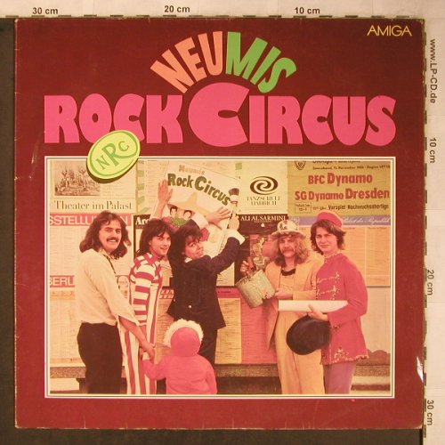 Neumis Rock Circus: Same, Amiga(8 55 857), DDR, 1981 - LP - X5425 - 7,50 Euro