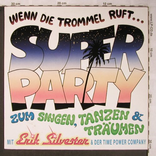 Silvester,Eric & Time Power Company: Wenn die Trommel ruft, time-power(786), D,  - LP - X5445 - 6,00 Euro