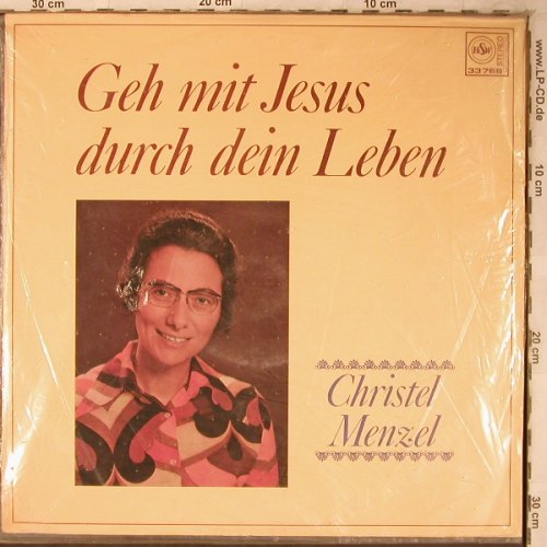 Menzel,Christel: Geh mit Jesus durch dein Leben, HSW(33768), D,FS-New, 1975 - LP - X5503 - 7,50 Euro