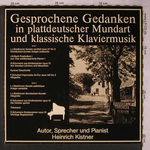 Kistner,Heinrich: Nadenklichet-Autor,Sprecher,Pianist, Kistner(1982-03), D,  - LP - X5655 - 7,50 Euro