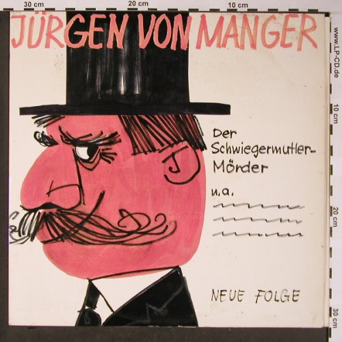 von Manger,Jürgen: Stegreifgeschichten-Neue Folgen, Philips(P 48 027 L), D, vg+/vg+, 1963 - LP - X5800 - 7,50 Euro