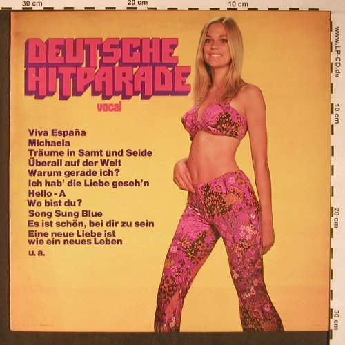 V.A.Deutsche Hitparade: Vocal, Clearsound(CS 535), D,  - LP - X5832 - 5,00 Euro