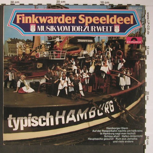 Finkwarder Speeldeel: Typisch Hamburg, Polydor(2371 834), D, 1977 - LP - X5847 - 7,50 Euro