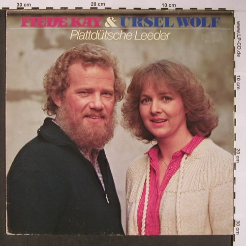 Fiede Kay & Ursel Wolf: Plattdütsche Leeder, m-/VG+, Polydor(2373 127), D, 1982 - LP - X5872 - 5,00 Euro