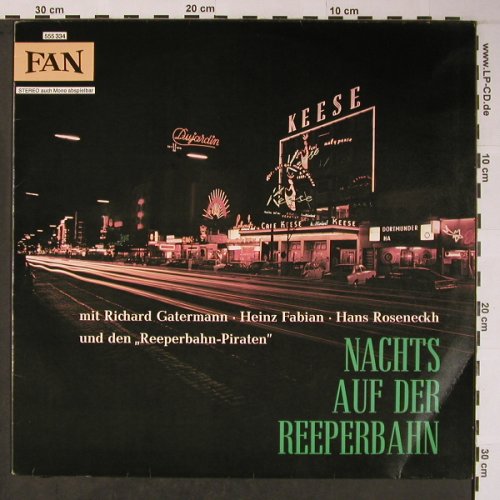 V.A.Nachts auf der Reeperbahn: Richard Gatermann,H.Fabian.., FAN(555 334), D,  - LP - X6016 - 6,00 Euro