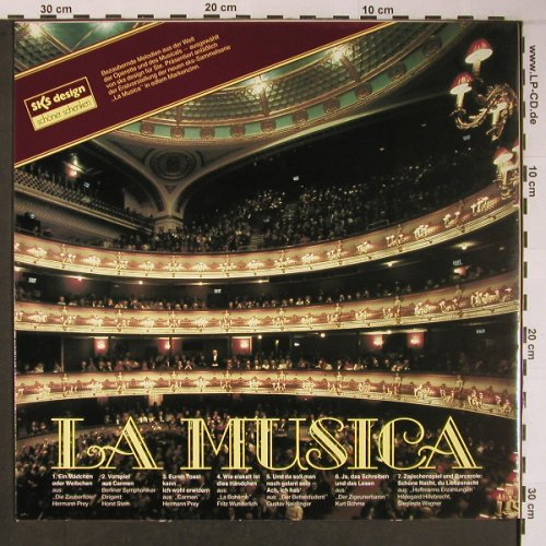 V.A.La Paloma / LaMusica-Operrette: Seefahrer-Lieder u.Shanties...., SKS Design(F 666 675), D,  - LP - X6076 - 6,00 Euro