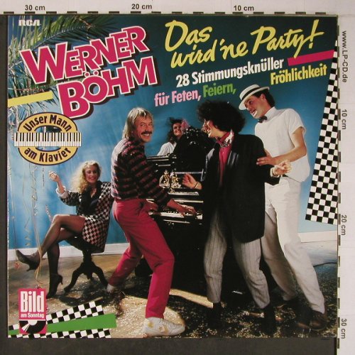 Böhm,Werner: Das wird'ne Party !,28Stimmungsknül, RCA(PL70567), D, 1984 - LP - X6378 - 7,50 Euro