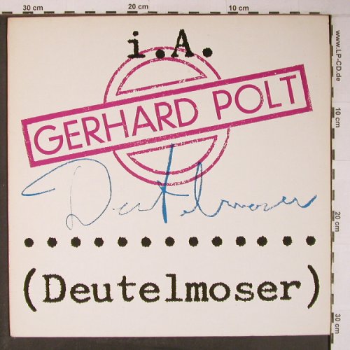 Polt,Gerhard: Deutelmoser, vg+/m-, Jupiter(827 657), D, 1986 - LP - X6490 - 5,00 Euro