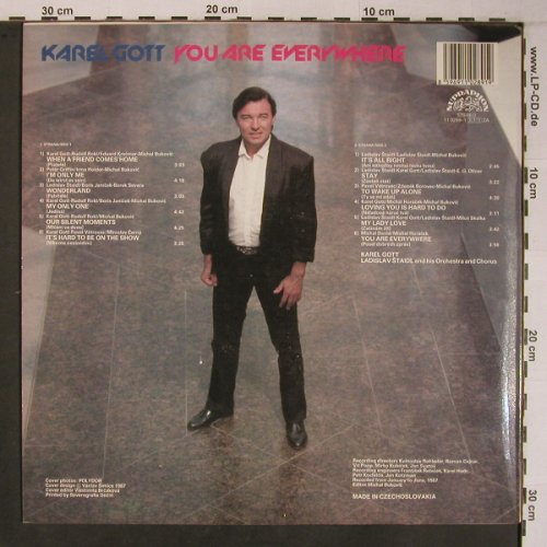 Gott,Karel: You are Everywhere, Supraphon(11 0289-1), CZ, 1987 - LP - X6716 - 7,50 Euro