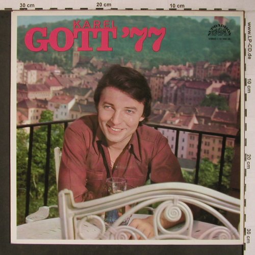Gott,Karel: '77 (rot), Supraphon(1 13 1908 ZA), CSSR, 1976 - LP - X6718 - 7,50 Euro