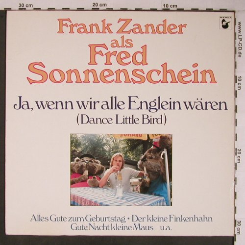 Zander,Frank: Ja,wenn wir alle Engel wären, Hansa(204 097-315), D, 1981 - LP - X6743 - 6,00 Euro