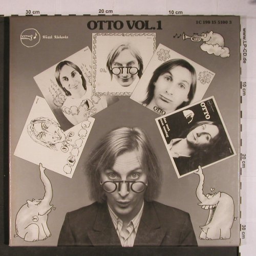 Waalkes,Otto: Otto Vol.1, Box, Rüssl(1C 198 15 51003), D, 1984 - 5LP - X6750 - 26,00 Euro