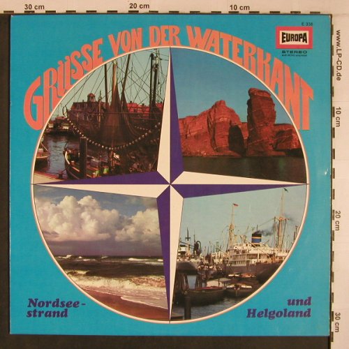V.A.Grüße von der Waterkant: Nordseestrand und Helgoland,16 Tr., Europa(E 338), D,  - LP - X6860 - 6,00 Euro