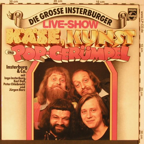 Insterburg & Co.: Die Grosse ..Live Show, Foc, Philips(6623 094), D, Ri, 1974 - 2LP - X6982 - 9,00 Euro