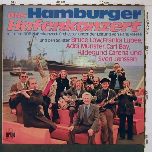 V.A.Das Hamburger Hafenkonzert: NDR-Hafenorchester,Ltg.:Hans Freese, Ariola(89 743 OT), D, 1976 - LP - X7401 - 6,00 Euro