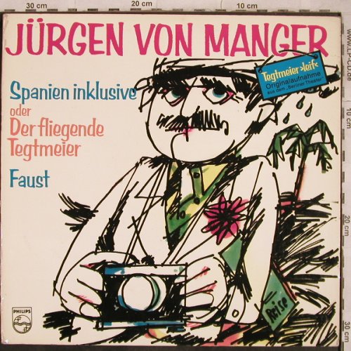 Von Manger,Jürgen: Tegtmeier Leif, Foc, Philips(844 382 PY), D, vg+/vg+,  - LP - X746 - 4,00 Euro