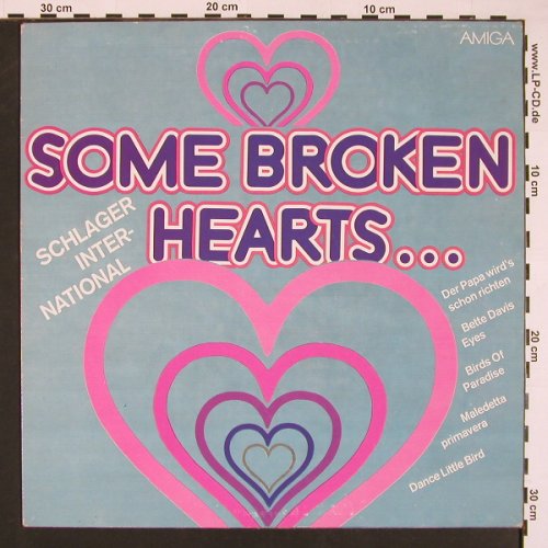 V.A.Some Broken Hearts...: Familie Silly ..Schöbel St.Orch., Amiga(8 55 976), DDR, 12Tr., 1982 - LP - X8483 - 6,00 Euro