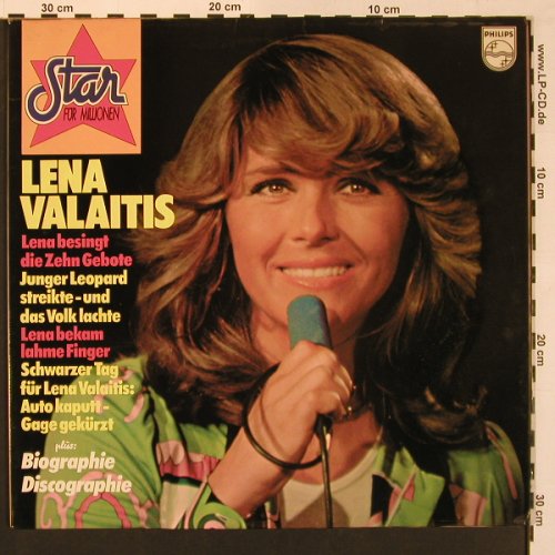 Valaitis,Lena: Star für Millionen, Foc, Philips(), D,  - LP - X8715 - 6,00 Euro