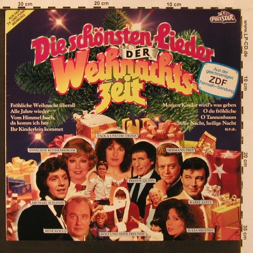 V.A.Die schönsten Lieder der: Weihnachtszeit, Polystar(815 956-1), D,  - LP - X9136 - 5,00 Euro