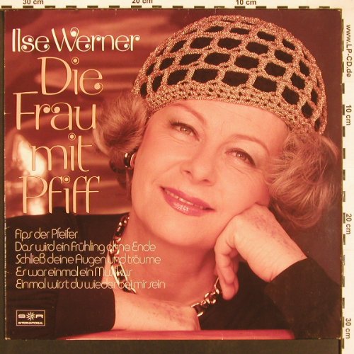 Werner,Ilse: Die Frau mit Pfiff, SR(32 536 5), D, 1981 - LP - X9323 - 5,00 Euro