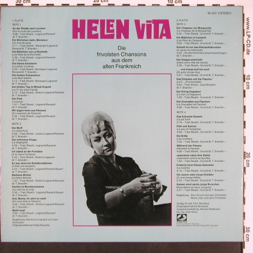 Vita,Helen: Die Frivolsten Chansons, Foc, Marcato(66 223 9), D, 1977 - 2LP - X9359 - 9,00 Euro