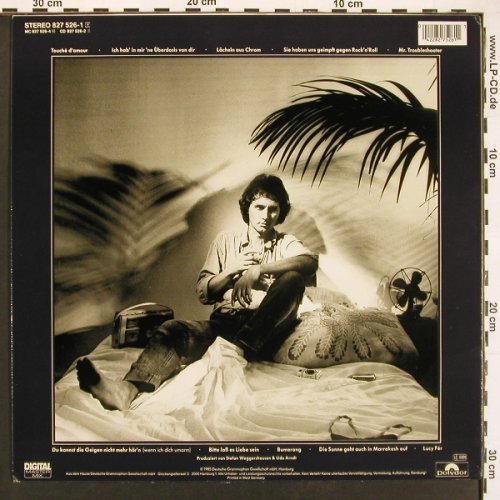 Waggershausen,Stefan: Touche d'amour, Polydor(827 526), D, 1985 - LP - X9428 - 5,00 Euro
