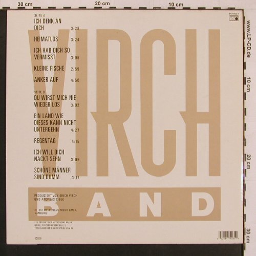 Virch Band: Halt Mich Fest, Metronome(847 403-1), D, 1991 - LP - X9870 - 6,00 Euro