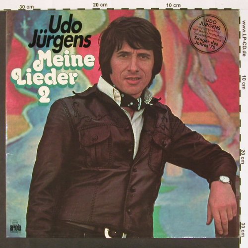 Jürgens,Udo: Meine Lieder 2, Foc, +Poster, Ariola(27 655 IT), D, 1976 - LP - X9919 - 7,50 Euro