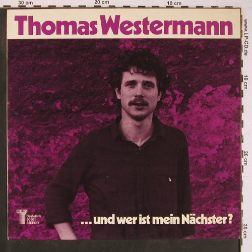Westermann,Thomas: ...und wer ist mein Nächster ?, Abakus(90 031), D, 1980 - LP - Y1170 - 9,00 Euro