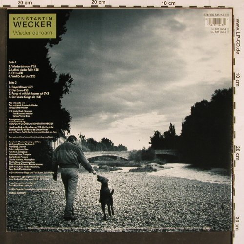 Wecker,Konstantin: Wieder dahoam - Bayern Power, Polydor(831 263-1), D, 1986 - LP - Y1261 - 6,00 Euro