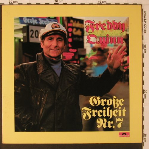 Quinn,Freddy: Große Freiheit Nr.7 (Musical), Polydor(823 748-1), D, 1984 - LP - Y1659 - 6,00 Euro