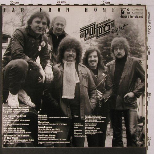Puhdys: Far From Home (engl. export only), Hansa(203 982-320), D, 1981 - LP - Y1744 - 6,00 Euro