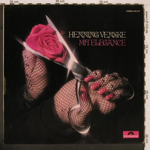 Venske,Henning: Mit Elegance, Polydor(2371 577), D, 1975 - LP - Y2163 - 6,00 Euro