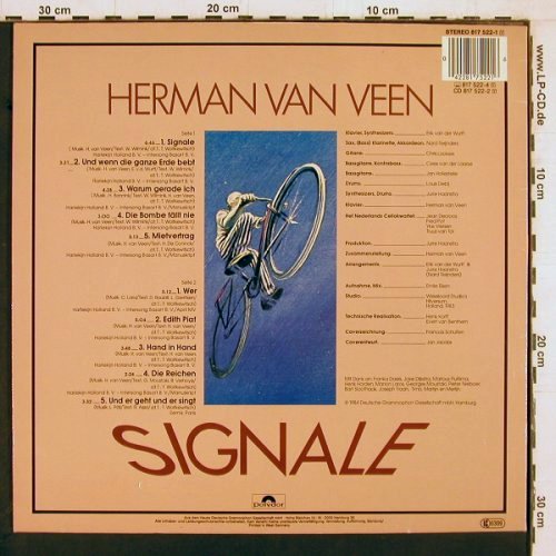 Van Veen,Herman: Signale, Polydor(817 522-1), D, 1984 - LP - Y2208 - 5,00 Euro