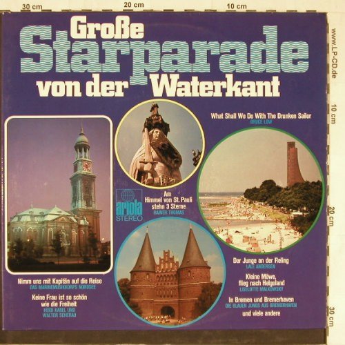 V.A.Große Starparade v.d.Waterkant: Low,Kabel,Malkowsky,Scherau.., Ariola(80 762 XU), D, Foc,  - 2LP - Y2353 - 7,50 Euro