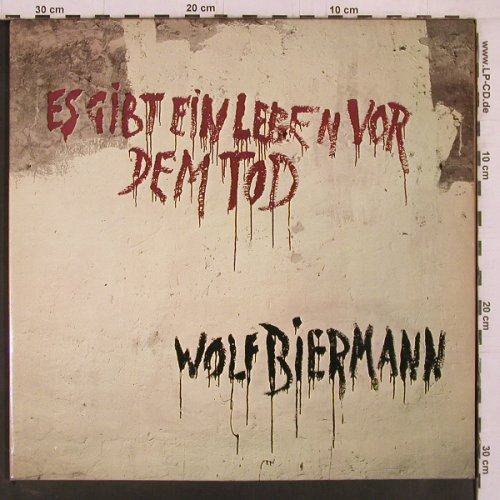 Biermann,Wolf: Es gibt ein Leben vor dem Tod, Foc, CBS(81 259), D, 1976 - LP - Y2372 - 6,00 Euro